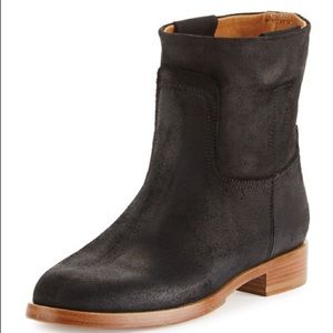 Rag&bone holly waxed Suede ankle boots